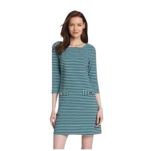 Lilly Pulitzer Charlene Striped 3/4-Sleeve Dress in Size Small